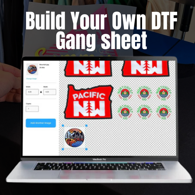 DTF gang sheet builder - custom DTF transfers