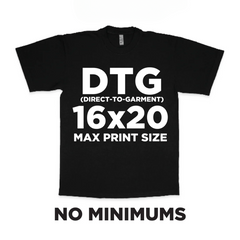 Customize Tee 16x20 Oversized DTG Print